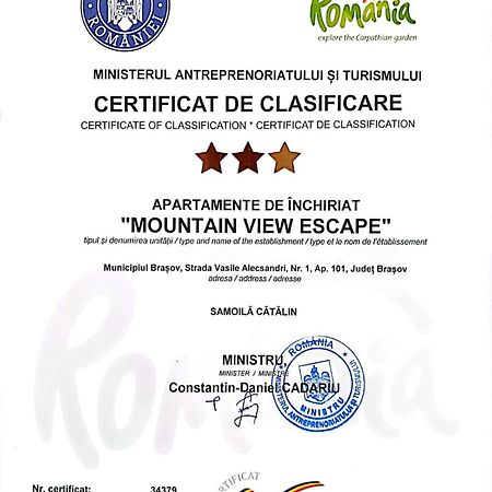 Mountain View Escape Apartment Brasov Bagian luar foto