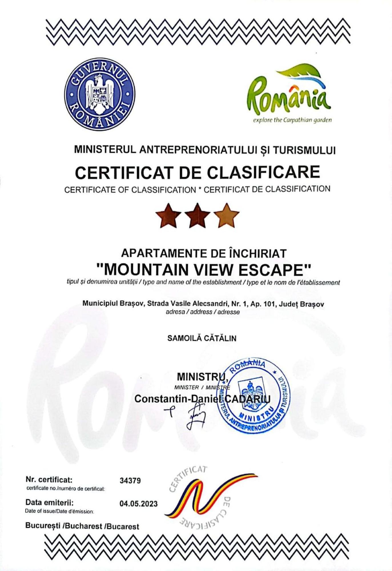 Mountain View Escape Apartment Brasov Bagian luar foto